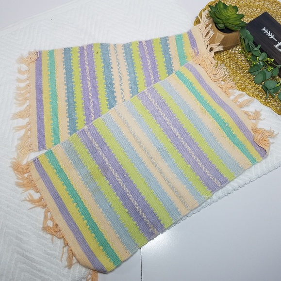 Vintage Other - Vintage Placemats Pastel Shabby Chic